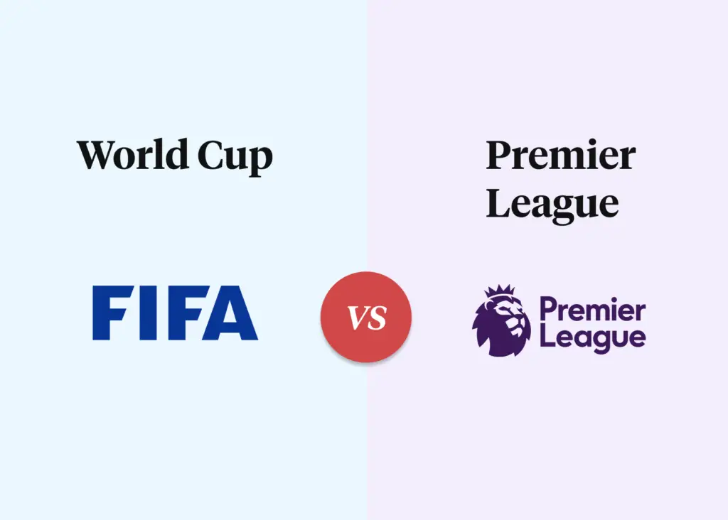World Cup vs Premier League