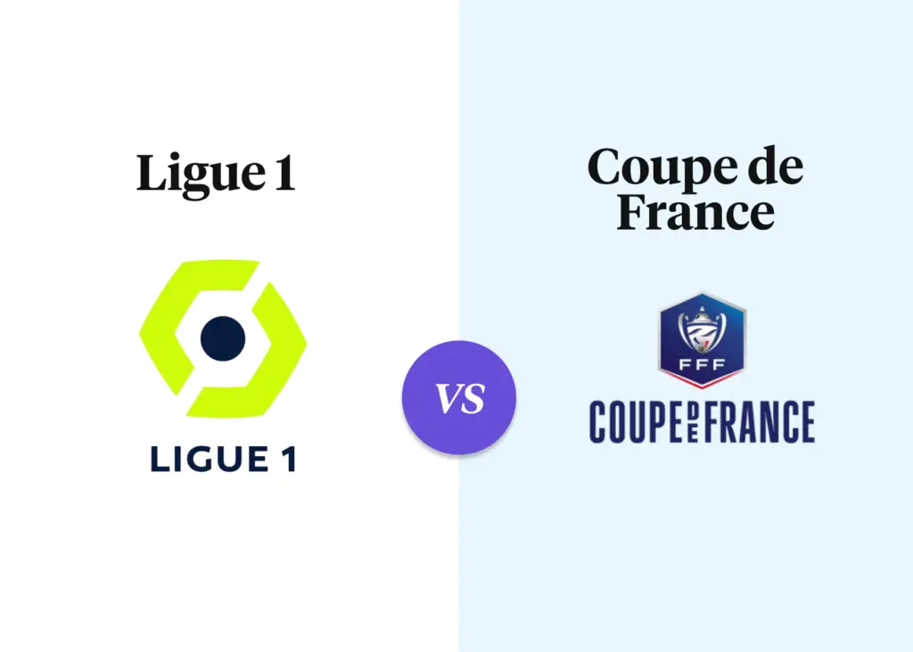 Ligue 1 vs Coupe de France