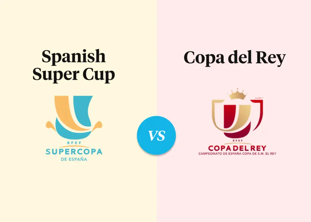 Spanish Super Cup vs Copa del Rey